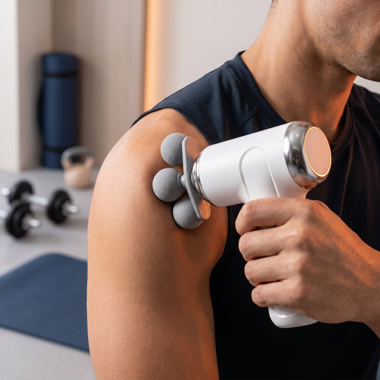 Light Age LM-130 Fascia Massage Gun – Deep Tissue Muscle Massager