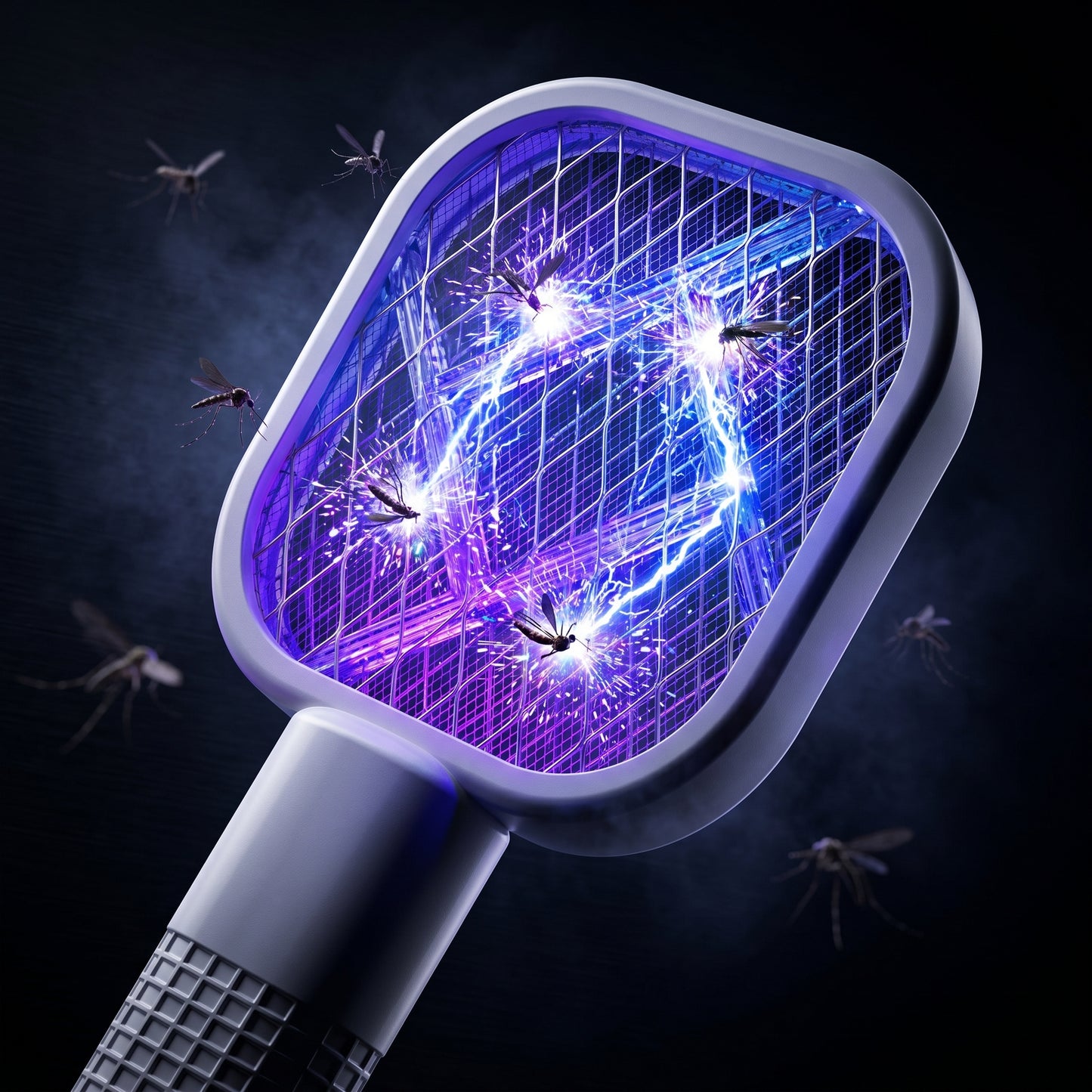 USB Rechargeable Electric Mosquito Killer Racket – Bug Zapper Bat