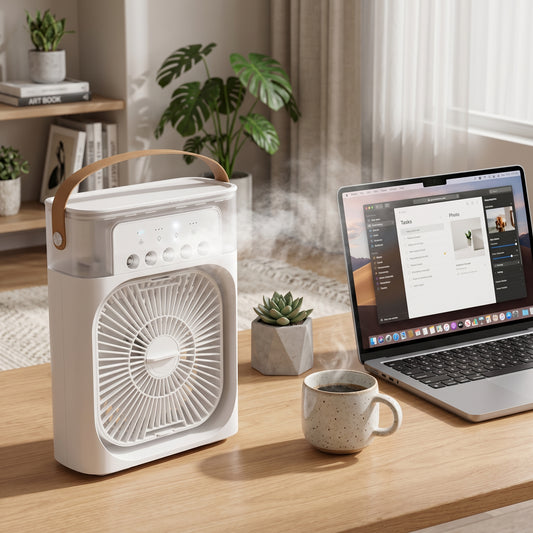 Portable Humidifier Cooling Fan