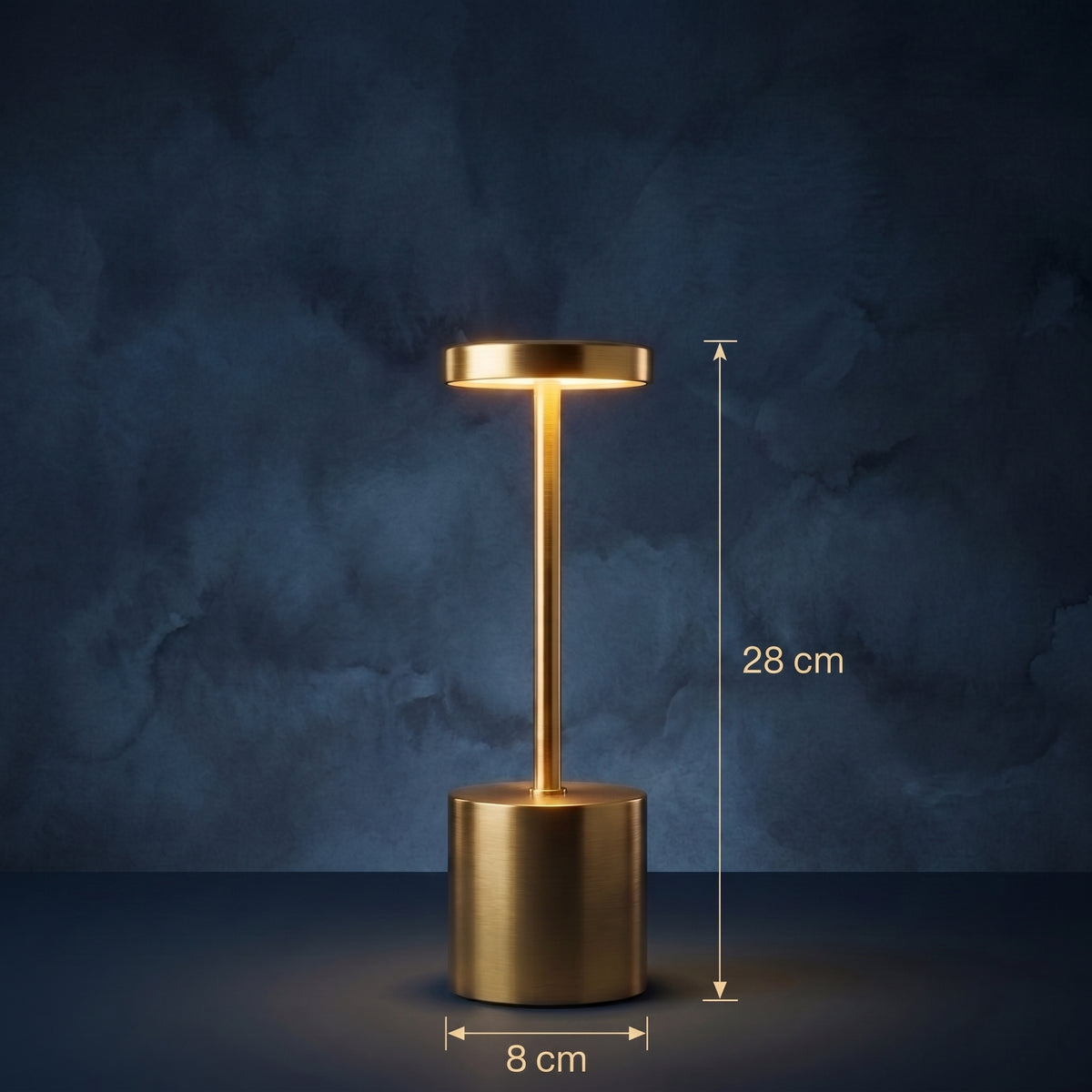 LumiLux Premium LED Table Lamp – Modern Cordless Ambient Light