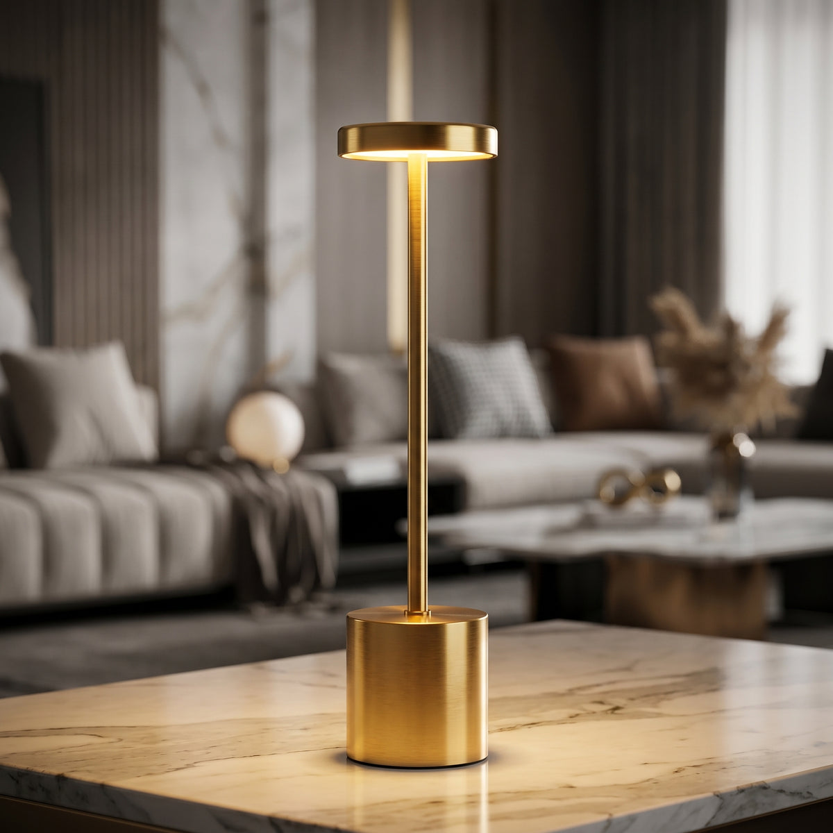 LumiLux™ Premium LED Table Lamp – Modern Cordless Ambient Light