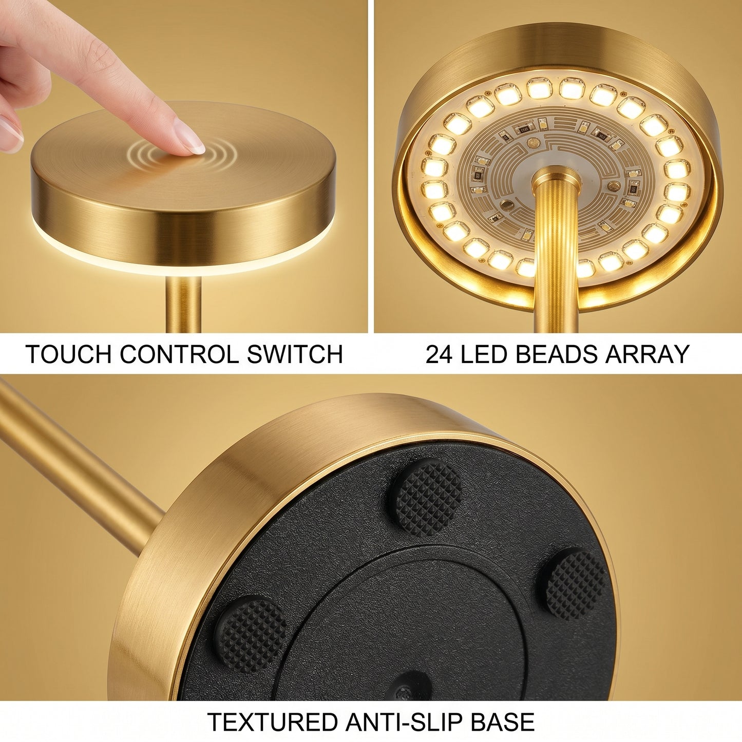 LumiLux™ Premium LED Table Lamp – Modern Cordless Ambient Light